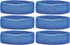 Unique Sports Team Headbands, Pack of 6, Blue