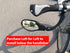 Hafny New Handlebar Bike Mirror - HD Glass Lens, Blast-Resistant, HF-MR088LS (Left Side, Blue Glass)