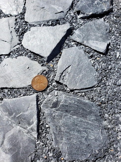 Natural Slate Stone Gravel Less Than 1/8", 1 lb USA Sourced for Mosaic Stone Art, Crafts, and Miniature Gardens