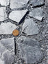 Natural Slate Stone Gravel Less Than 1/8", 1 lb USA Sourced for Mosaic Stone Art, Crafts, and Miniature Gardens