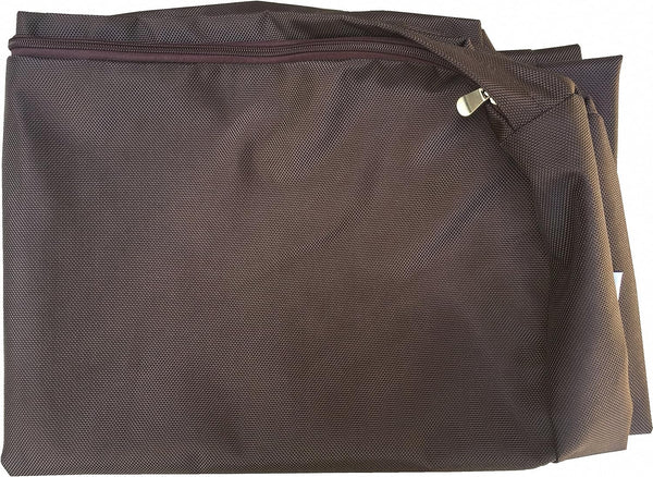 Dogbed4less Jumbo Heavy Duty Dog Bed, Replacement Cover Only, 1680 Ballistic, Seal Brown, 55X47X4 Inches