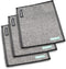 FACESOFT Mini Towels Charcoal Detox Multipack - Pulls Oils and Toxins from