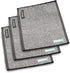 FACESOFT Mini Towels Charcoal Detox Multipack - Pulls Oils and Toxins from