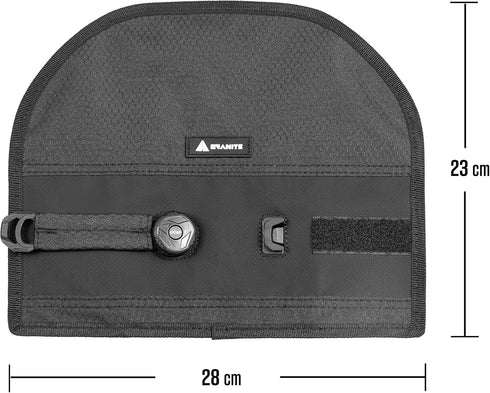 Granite Quiver Tool Roll Bag for Gravel, Road, Mountain Bike, Roll Up Tool Bag with Dial Lock-In System