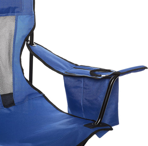 Large Folding Camp Chair by Amazon Basics - Comfortable Outdoor Seating