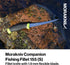 Morakniv Fishing Comfort Fillet Knife - Sandvik Stainless Steel Blade for Precision Cutting