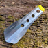 Ultralight Backpacking Trowel, 0.48 oz (13.5g), Yellow Lightweight Tool for Camping and Outdoor Activities