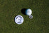 Izzo Golf in Your Face Oversized Ball Markers, Funny Dual Golf Accessory, White