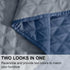 NICETOWN Waterproof Pet Blanket, Liquid Pee Proof Dog Blanket for Sofa, Reversible Furniture Protector Cover,