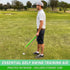 GoSports 3 Pack Golf Alignment Training Sticks - 48 Inch Practice Rods