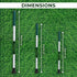 30" Gimme TAMP-IT Grabber Golf Ball Retriever Lightweight Pickup Tool, Easy Retrieval, Ideal for Scramble Play