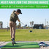 GoSports 9 Pack Rubber Golf Tees - 3x of 1.5 Inch, 2.25 Inch, and 3.5 Inch Tees for Universal Use with Artificial Turf