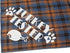 Thanksgiving Bandana for Small Medium Dogs - Turkey Taster Blue Pet Scarf