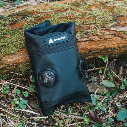 Granite Quiver Tool Roll Bag for Gravel, Road, Mountain Bike, Roll Up Tool Bag with Dial Lock-In System
