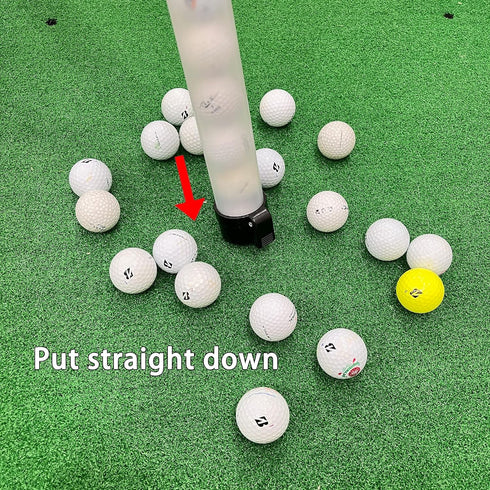 Golf Ball Retriever, Professional Picker Shag Tube for Golf Balls, 35.4 Inch Plastic Release Collector Tool