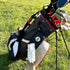 Golf Glove Holder Case, Keep Gloves Protected with Pocket & Slots for Accessories, Gift for Golfers