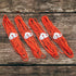 GEAR AID Reflective Guyline Kit - 50 ft with Line Tensioners for Tents and Tarps, Orange