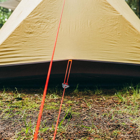GEAR AID 175 Paracord - Lightweight Visible Guyline for Securing Tarps and Tents, 100 ft, Orange Reflective