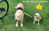 BIKE AND DOG Black Dog Leash and Harness for Bicycle, Patented Design with 3 Rings and 2 Special Cable Ties