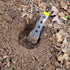 Ultralight Backpacking Trowel, 0.48 oz (13.5g), Yellow Lightweight Tool for Camping and Outdoor Activities