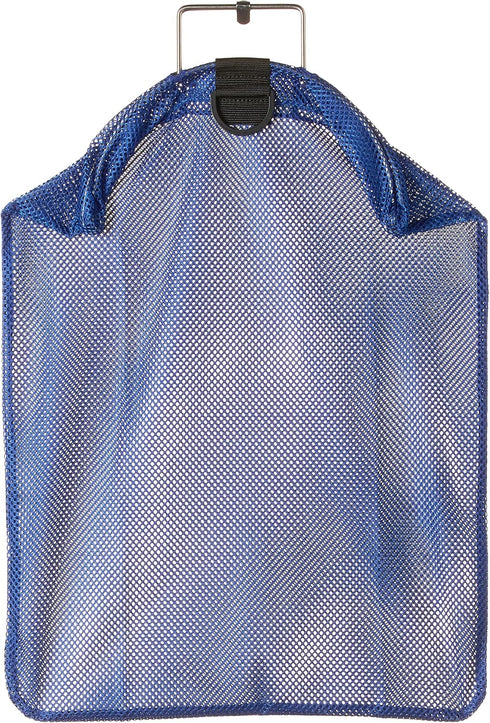 Scuba Choice Spearfishing 5mm Stainless Steel Wire Handle Blue Fish Bag Net