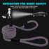 PetiFine 6FT x 1/2" Reflective Slip Lead Dog Leash, Heavy Duty Adjustable Nylon Rope for Small Medium Large Dogs