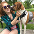Dog Cooling Vest and Cooling Collar - Ice Vest for Medium Dogs (22" to 27" Girth)