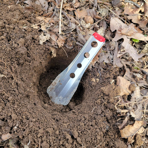 Ultralight Backpacking Trowel, 0.48 oz (13.5g) Red Color