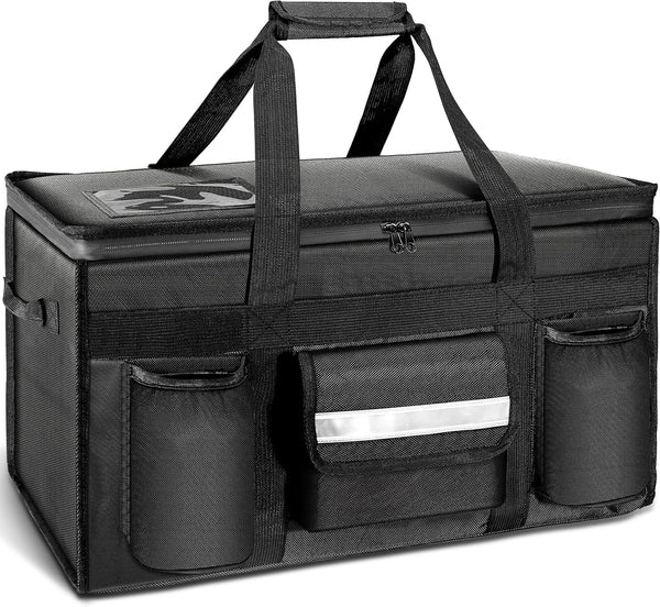 MyLifeUNIT Insulated Cooler Bag for Food & Pizza Delivery Bag Suitable for