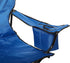 Extra-Large Blue Camping Chair by Amazon Basics - Ideal for Outdoor Relaxation