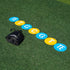 Football Linemen Position Flat Spot Markers for Enhanced Training, Precision, Durability, and Portability
