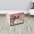 New World Pet Products Dog Crate Cover, Teflon Fabric Protector for Midwest 24-Inch Dog Crates, Pink Pattern