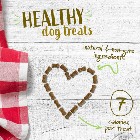 Pet Naturals Superfood Dog Treats, Blueberry and Kale, No Corn or Wheat, Healthy Snacks for Training, 100 Chews
