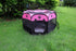 Portable Pet Playpen - Foldable Dog Playpen for Dogs, Cats, and Rabbits, Indoor Outdoor Use (S, Rosered)