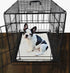 Bone Dry Faux Fur Pet Cage Liner, X-Large - 22 x 36", Cranberry