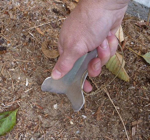 Tye Works Aluminum Backcountry Backpacking Trowel, 32g, Silver, Pointed