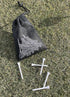 Funny Personalized White Talk Birdie to Me Golf Tees with Black Mesh Bag, 70 mm, 35 Count, Fun Golf Accessory