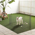 Amazon Basics Octagonal Foldable Metal Exercise Pet Play Pen for Dogs, Single Door, Small, 60 x 60 x 30 Inches, Black