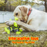 Dog Chew Squeaky Toys - Tug of War Stuffed Jack Bone Toy with Squeakers, Durable Interactive Toy for All Dog Sizes,