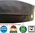 Dogbed4less XL Heavy Duty Dog Bed - External Zipper Duvet Cover Replacement, 47X29X4 Inches, Seal Brown