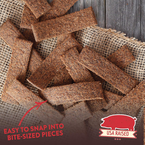 Wholesomes Bruno's Jerky Strips Grain Free Dog Treats, 25 oz - Red