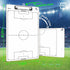 Scribbledo Soccer Dry Erase Coaching Board - 15"x9" Whiteboard for Coaches, Perfect Soccer Coaching Equipment Gift