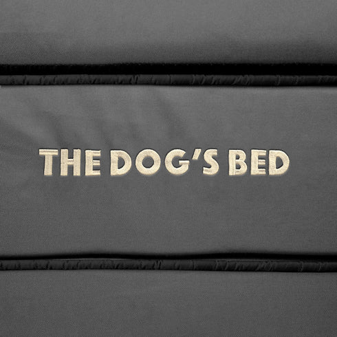 Replacement Outer Cover ONLY for The Dog's Bed, Washable Oxford Fabric, Small 28” x 19” x 2” (Grey)