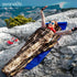 SereneLife Mummy Sleeping Bag Camping Gear - Lightweight Weather Proof Sleeping Bag for Adults/Teens with Pillow and Bag