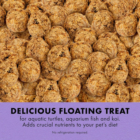 Zilla Turtle Chasers Floating Treats Made with Real Shrimp, Resealable Bag