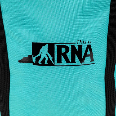 RNA Plain Jane II Rope Bag - Outdoor Equipment & Arborist Gear, Bucket-Style Pack/Bag, Blue with Black Drawstrings