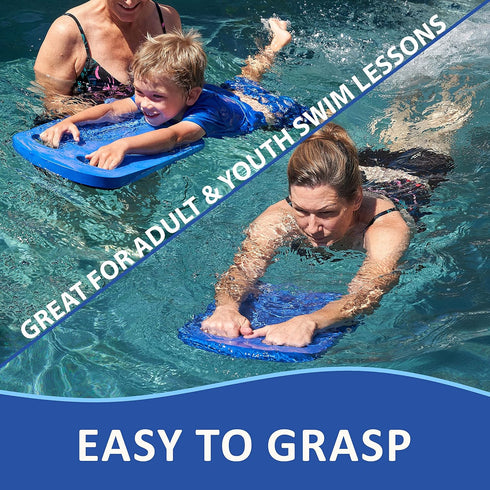 VIAHART Aquapella Swimming Kickboard - One Size Fits All - Great Training Aid for Children and Adults