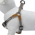 Blueberry Pet 5 Colors Step-in 3M Reflective Multi-Colored Stripe Padded Dog Harness, Small, Olive & Blue-Gray
