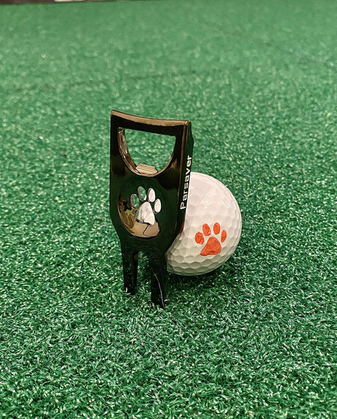 Players Golf Divot Tool, 6 in 1 Multi Purpose Tool with Ball Marker, Alignment Golf Ball Markers, Bottle Opener