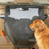High Road Back Seat Barrier for Dogs - Car Divider for Dogs for Behind Front Seat - Padded Steel Frame with Heavy Duty